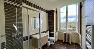 Domaine de Chapeau - Salle de bain privative 