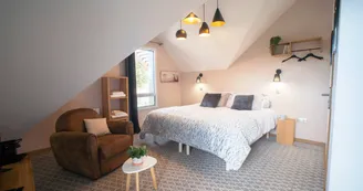 Chambre indépandante climatisée