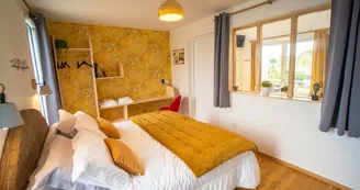 Chambre PMR climatisée d'un appartement 