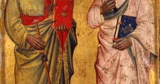 Saint Jacques et Saint Barthélémy - XIVe siècle Saint Jacques et Saint Barthélémy - XIVe siècle