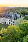 Château de Montaigne vue aérienne