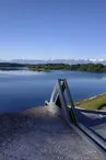 Eslourenties- Daban table d'orientation sur le lac du Gabas