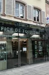 Facade de l'Office de Tourisme Région Molsheim-Mutzig à Molsheim